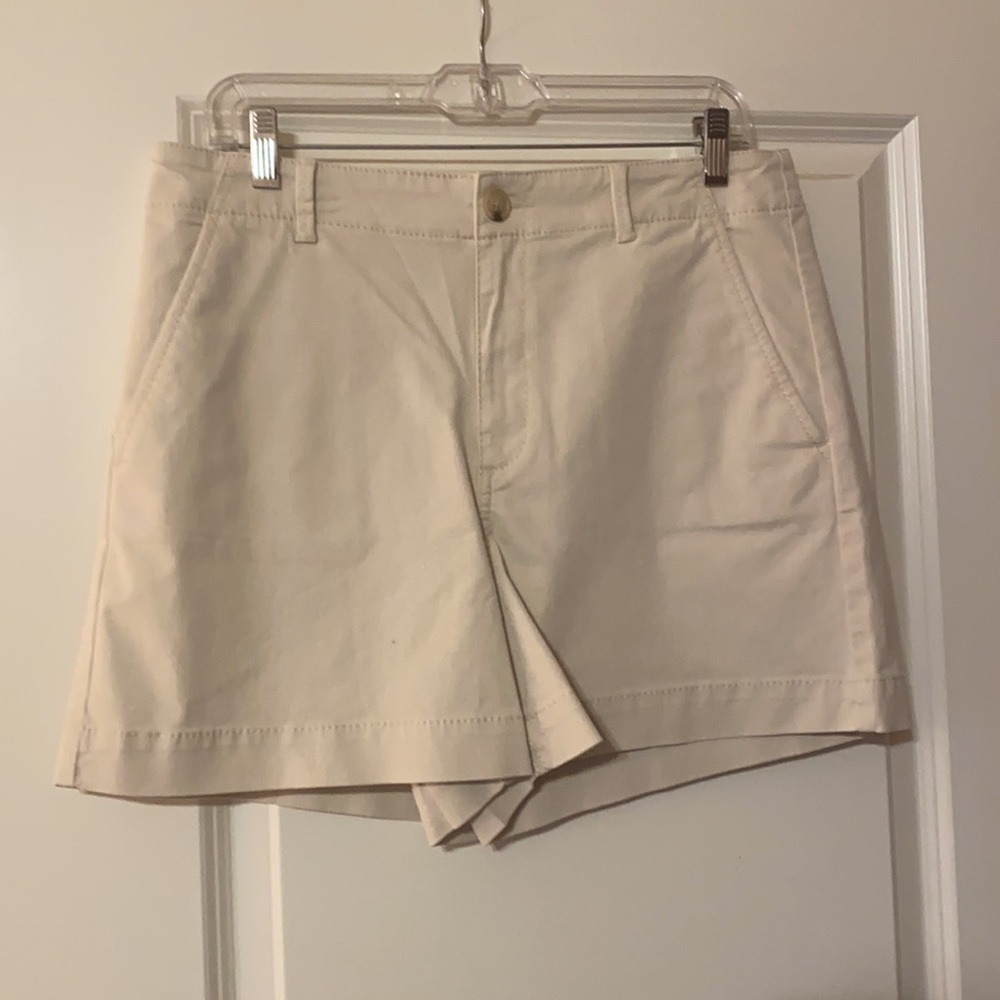 Loft Stone Color Twill Shorts New with Tags Size 10